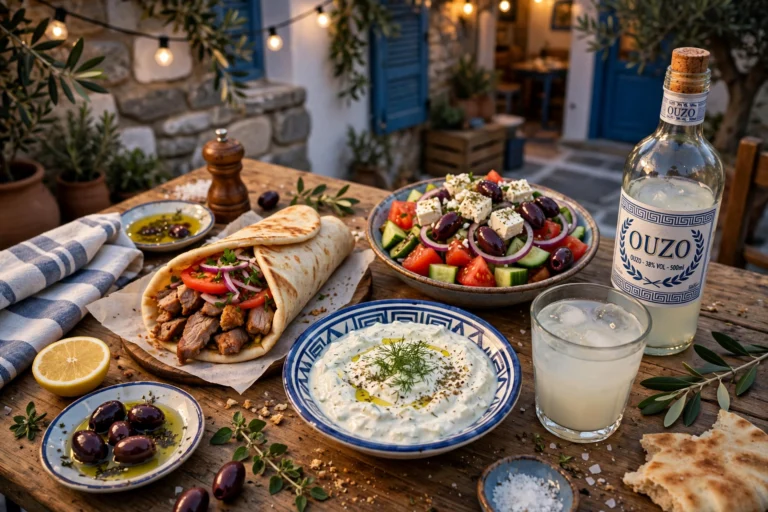 Akropolis Speisekarte – Griechische und deutsche Gerichte