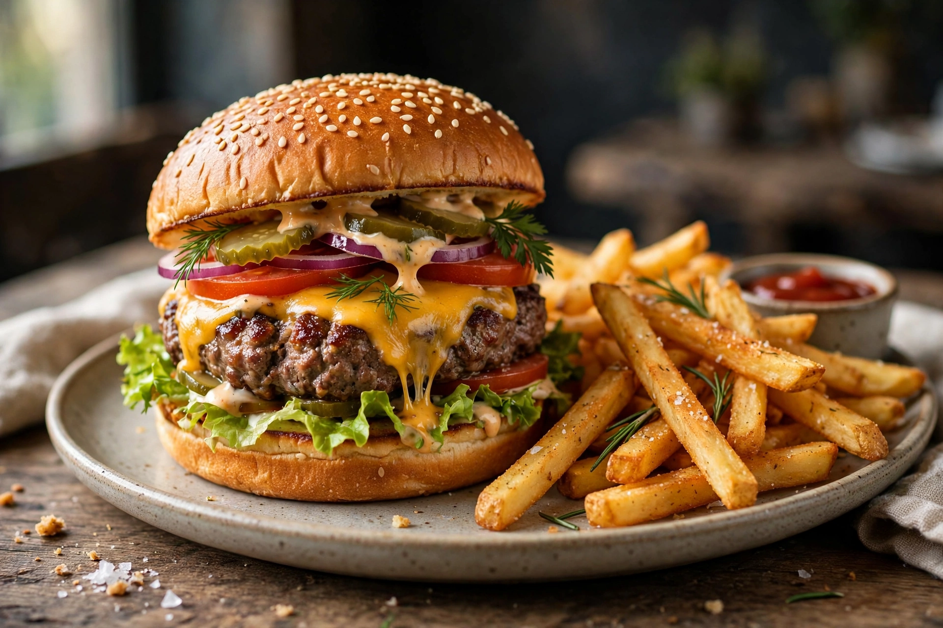ALEX Burger – saftiger Beef Burger
