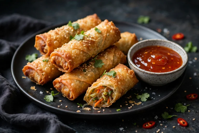 Asia Imbiss Menü – Wok-Gerichte und Frühlingsrollen