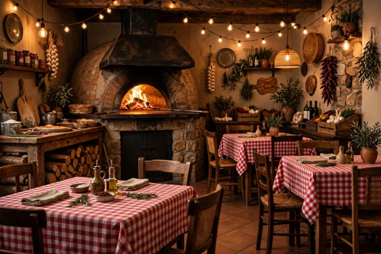 Avanti Speisekarte – Pizza aus dem Steinofen