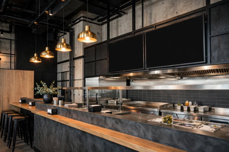 Burger Vision – moderne Smash Burger Theke