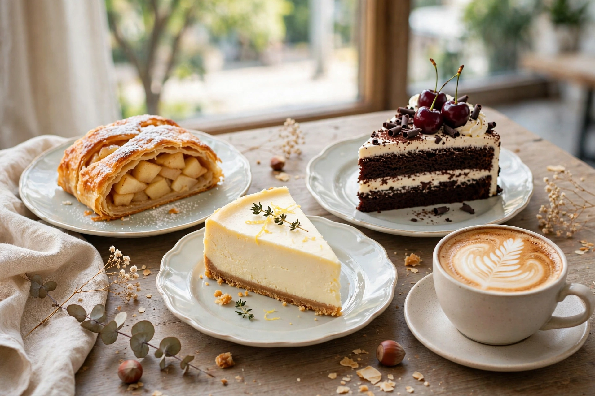 Kuchen und Torten im Café am Markt