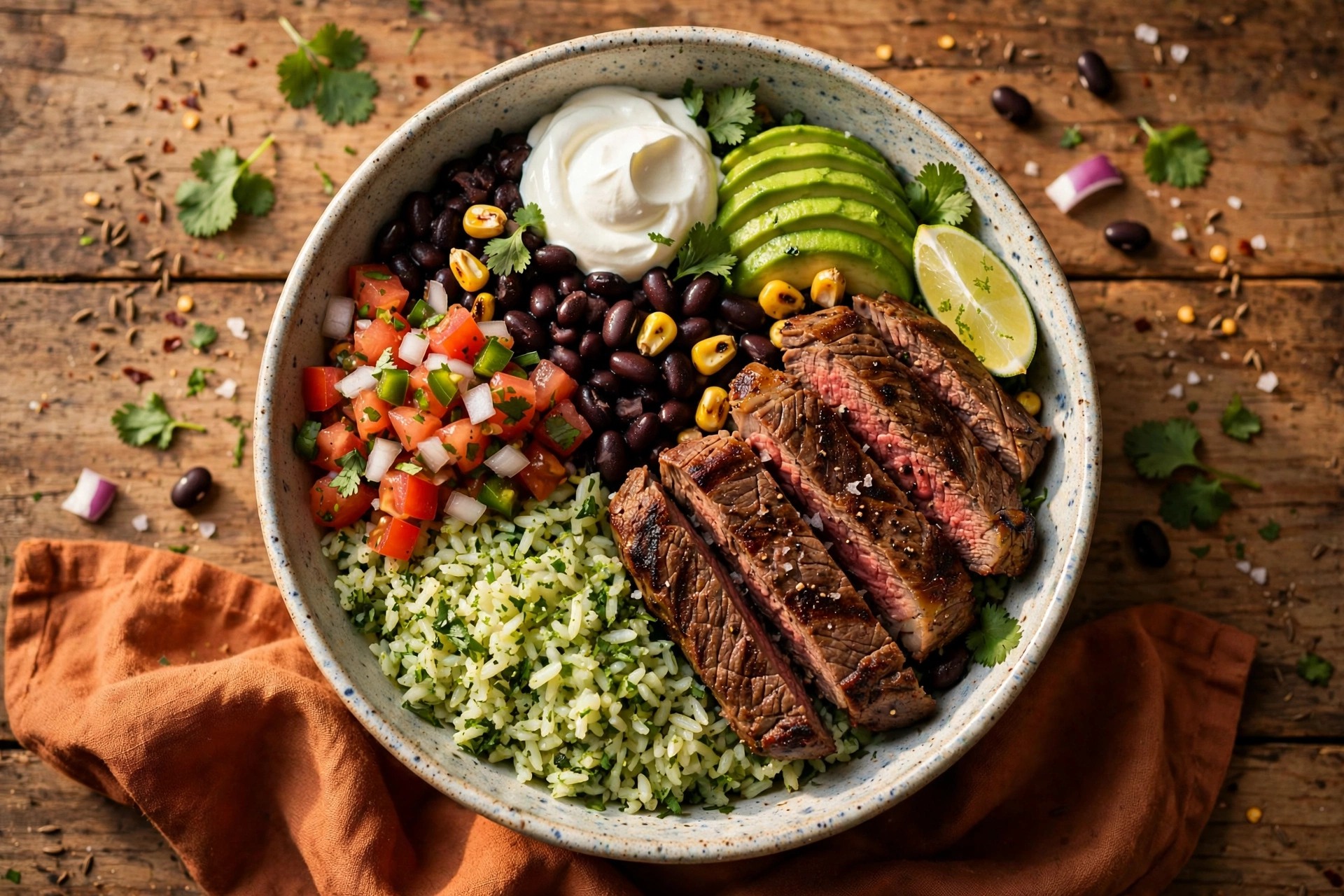 Chipotle Bowl Burrito Bowl bei Chipotle