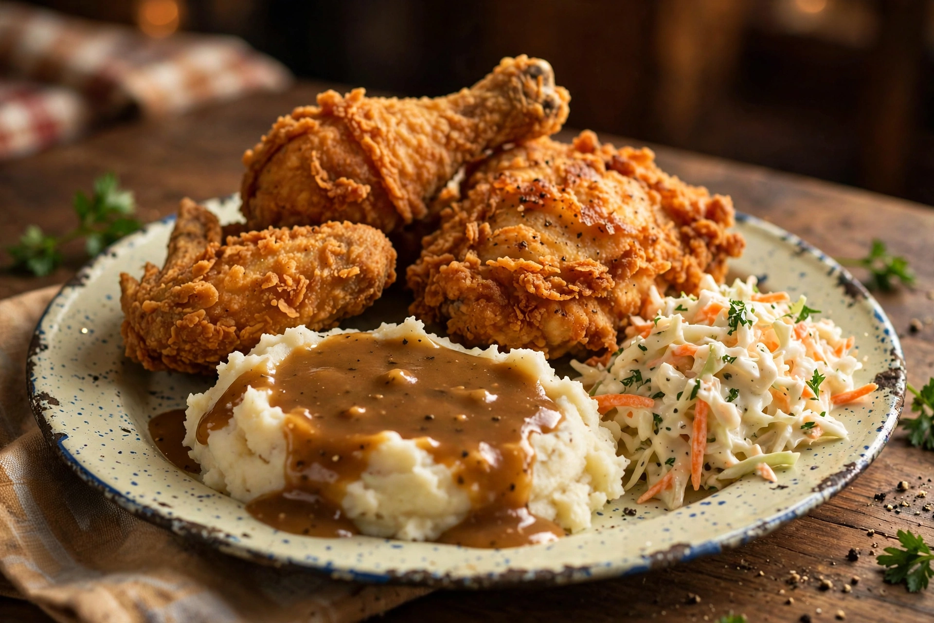 Cracker Barrel Chicken Country Fried Chicken bei Cracker Barrel