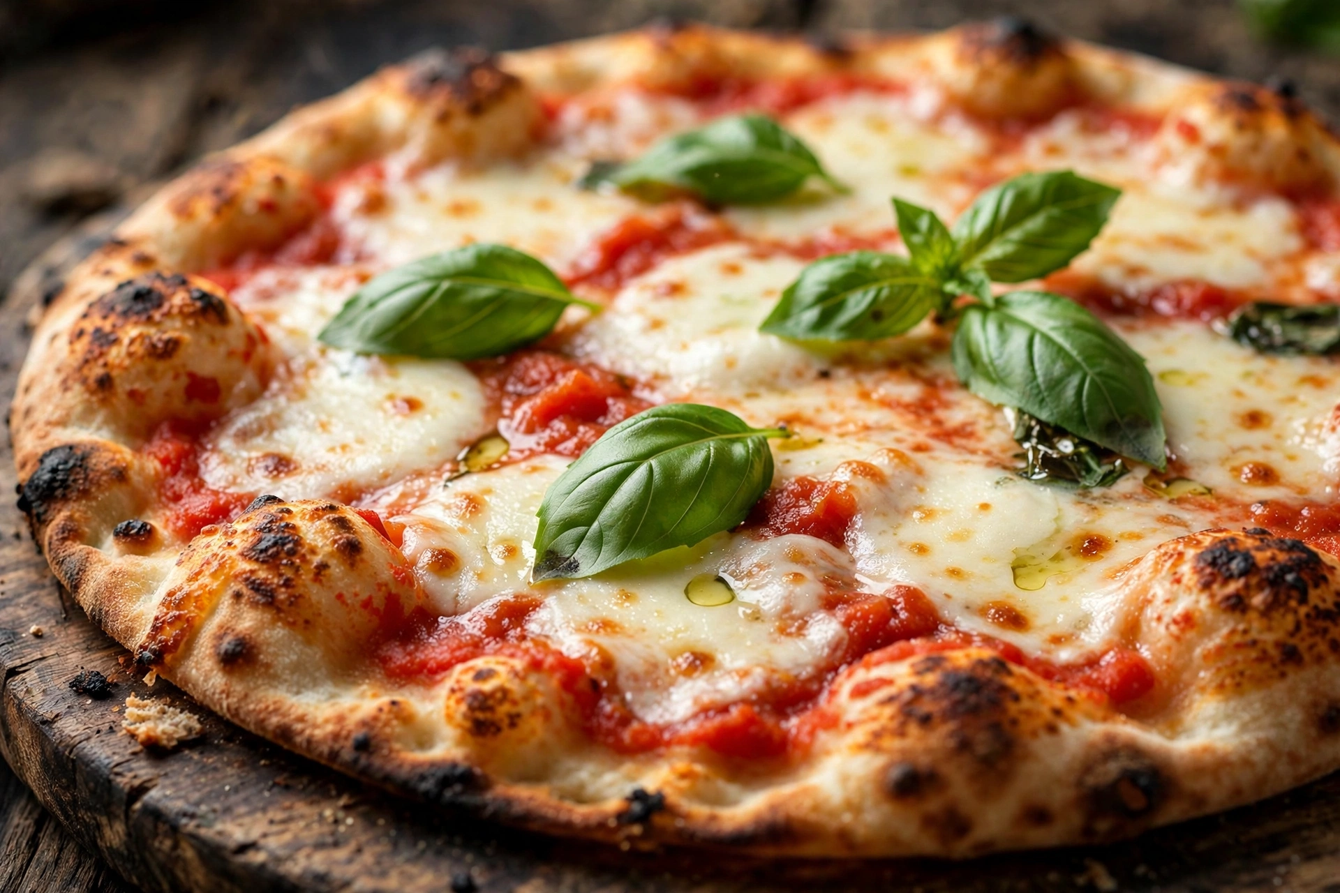 Da Toni Pizza Pizza Margherita aus dem Ofen bei Da Toni