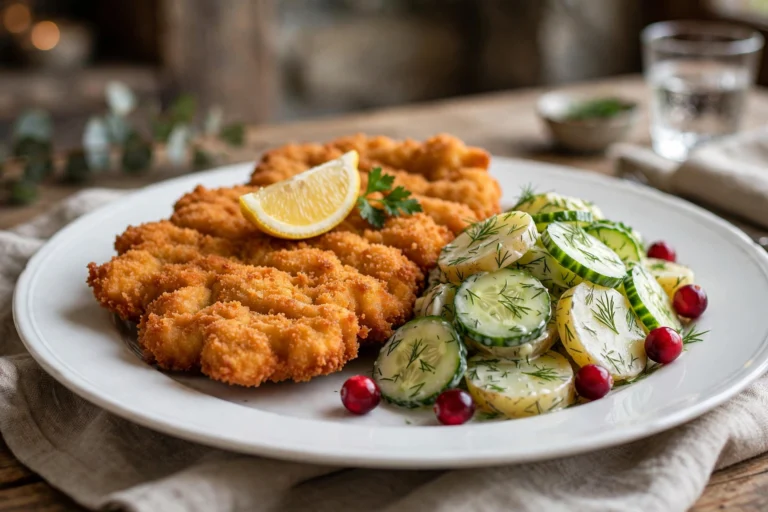Gasthaus Scherz Speisekarte – Wiener Schnitzel