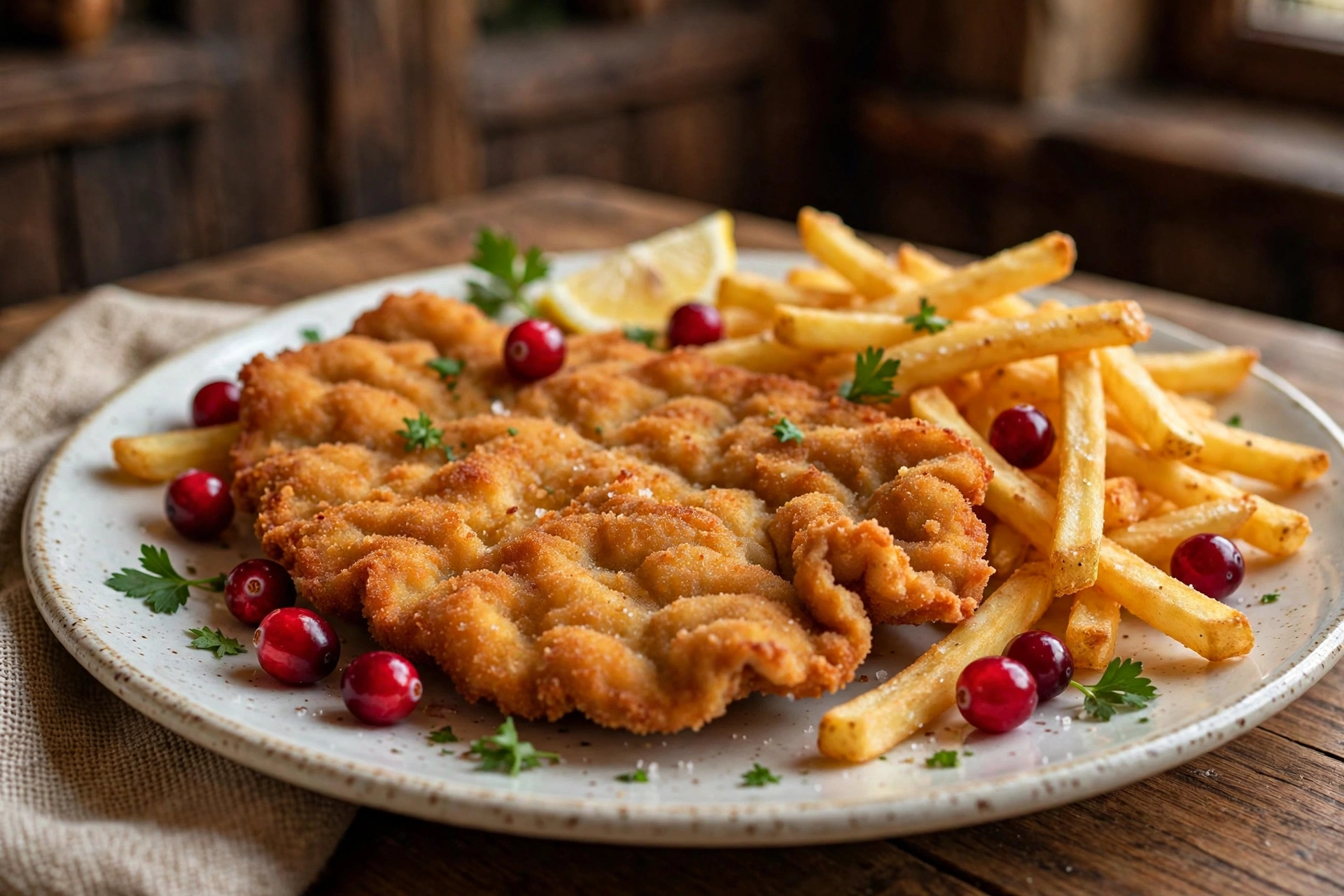 Gasthaus Zur Linde Schnitzel Schnitzel im Gasthaus Zur Linde