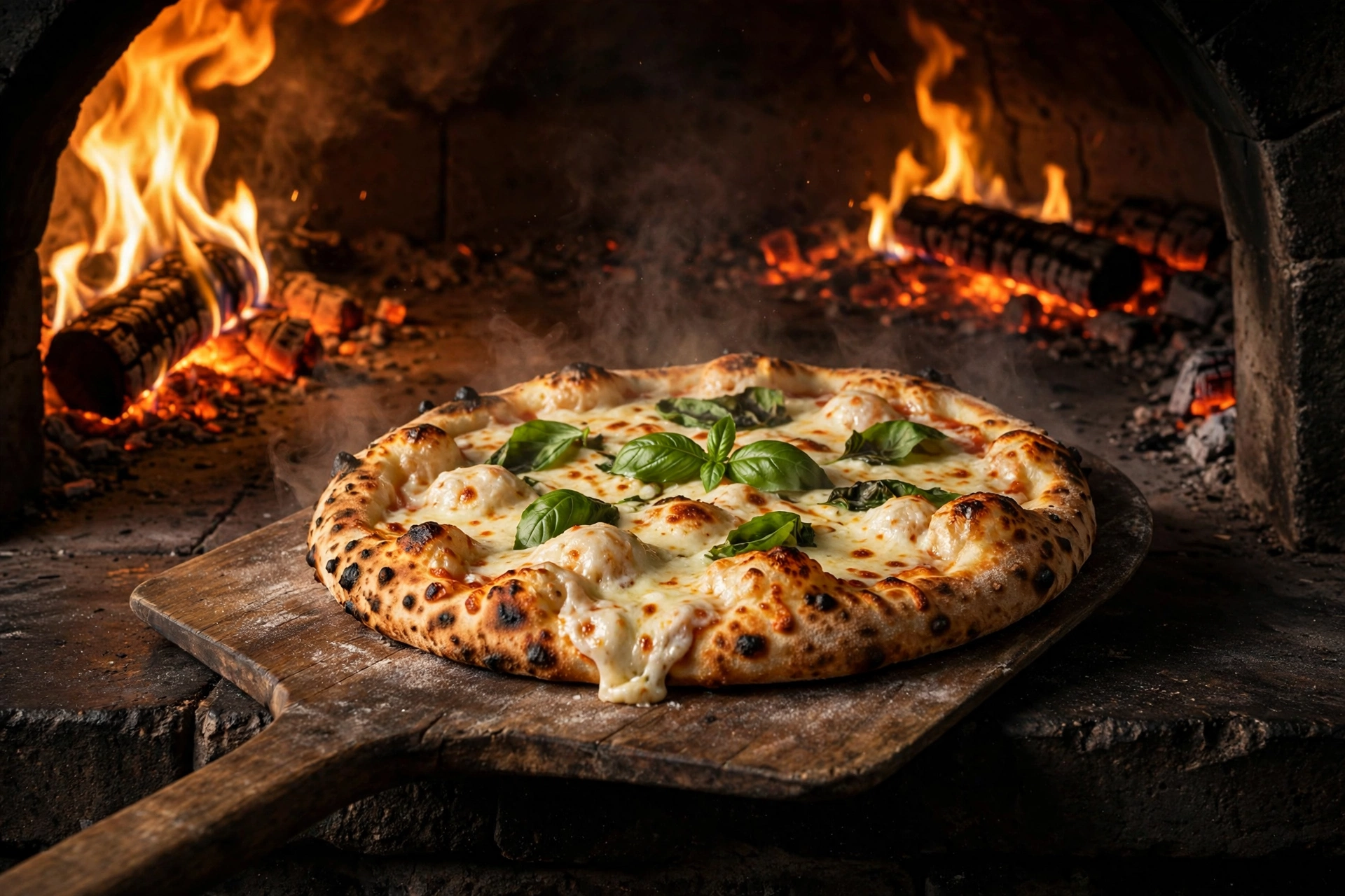 Pizza aus dem Steinofen bei Gino Vechta
