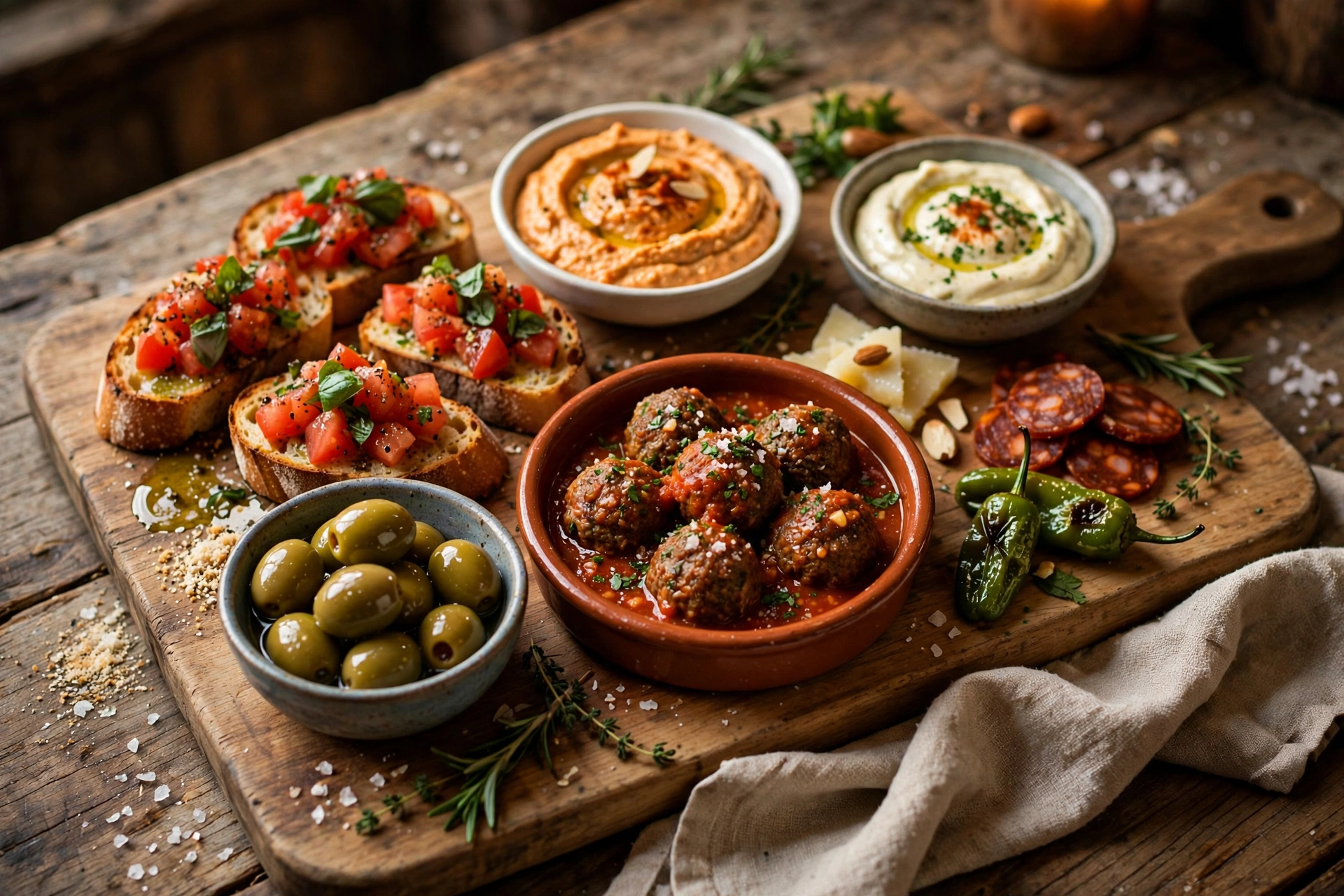 Hanse Tapas Tapas-Teller in der Lübecker Hanse