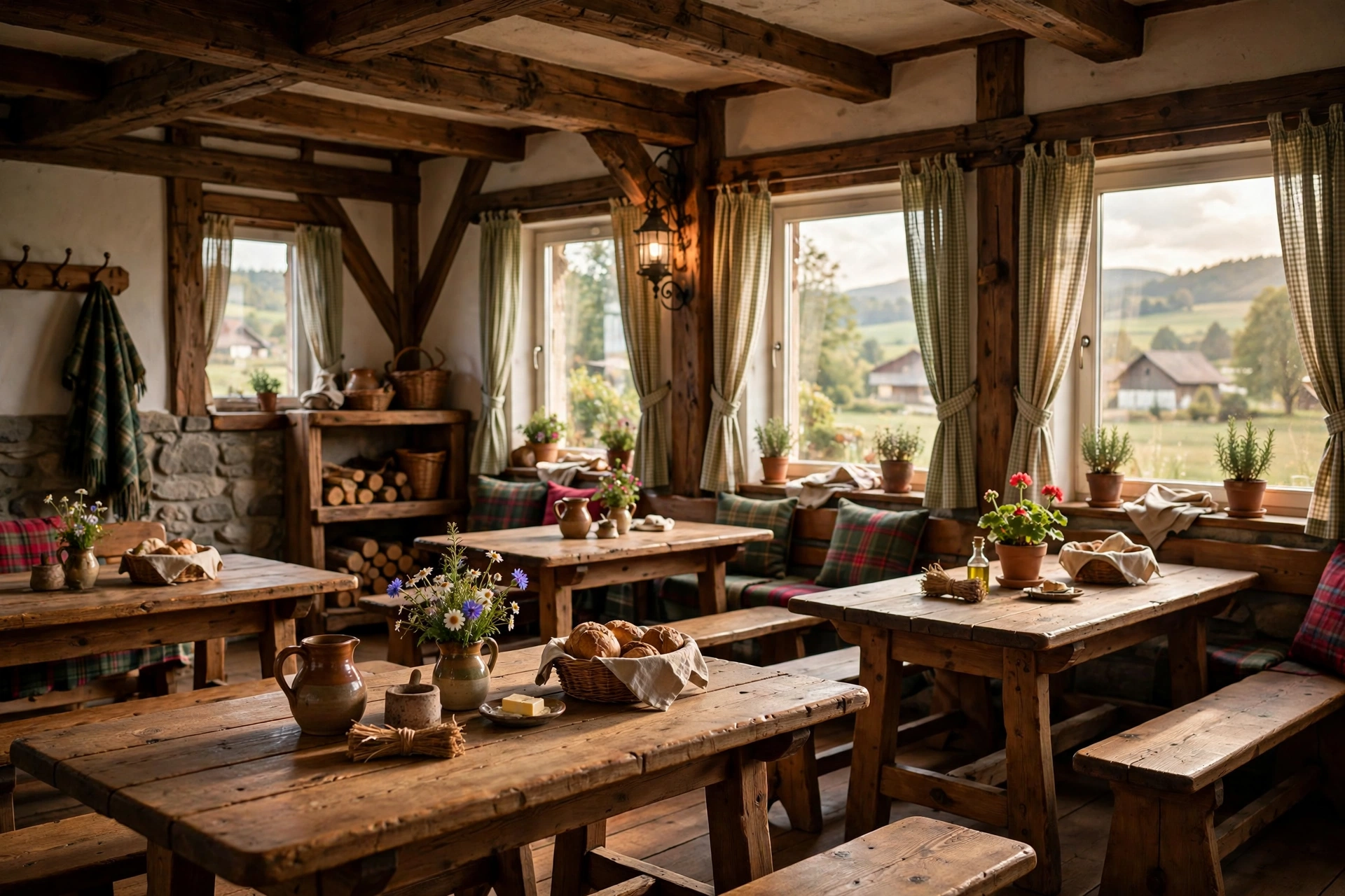 Gemütliche Gaststube im Landgasthof