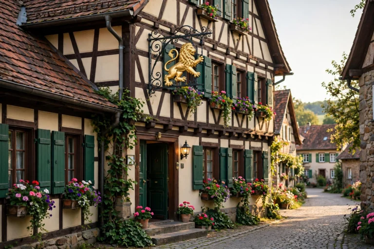 Löwen Menü – Gasthaus mit Schnitzel