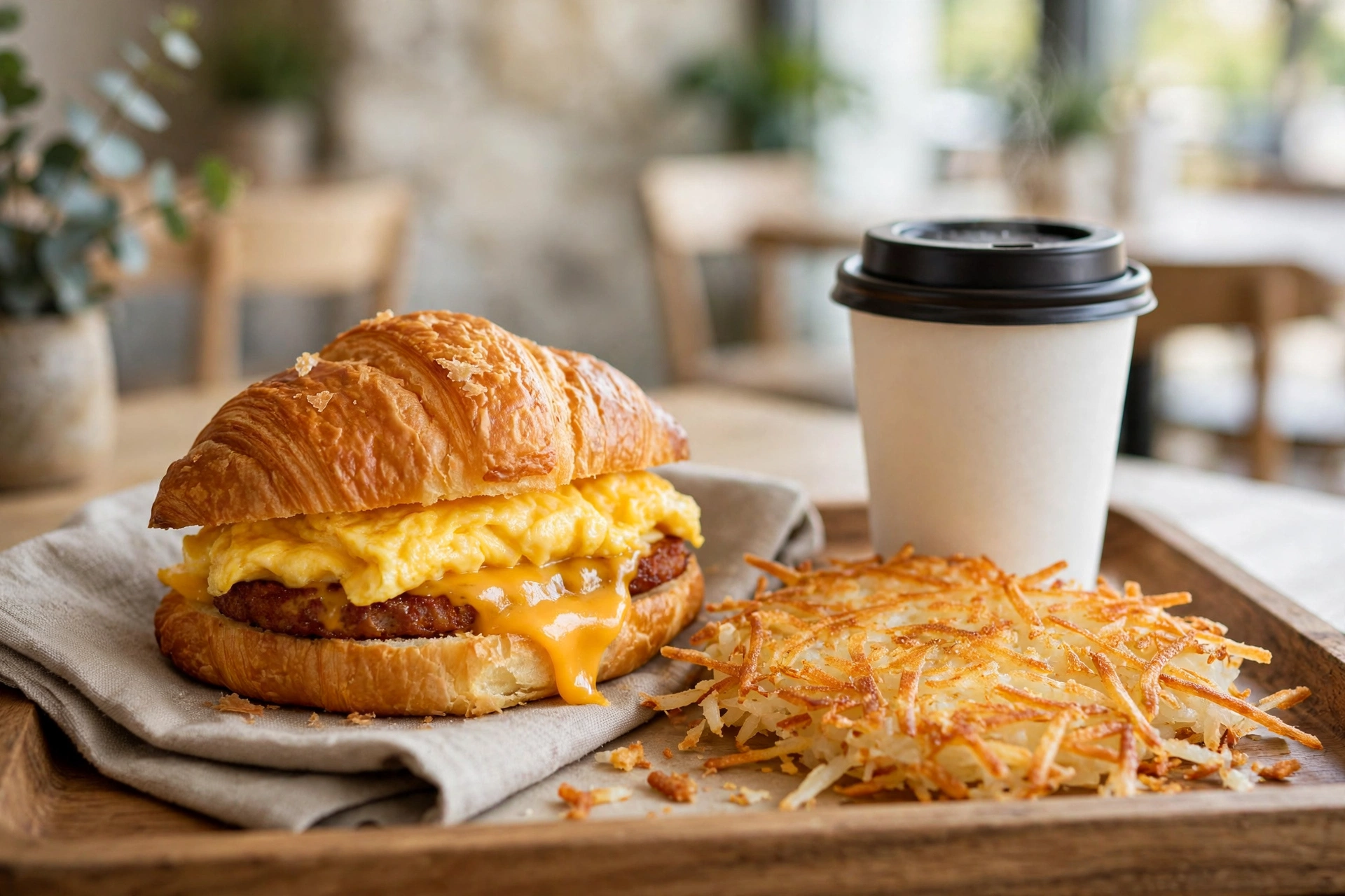 McDonald's Frühstücks-Menü mit Kaffee