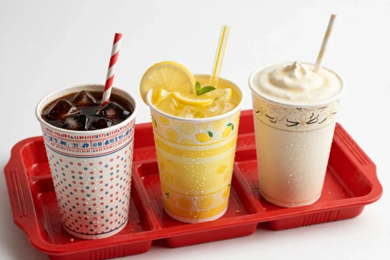 McDonald's Getränke Menü – Softdrinks und McCafé Kaffee