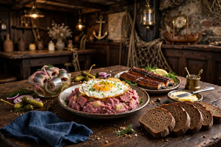 Old Commercial Room Speisekarte – Hamburg
