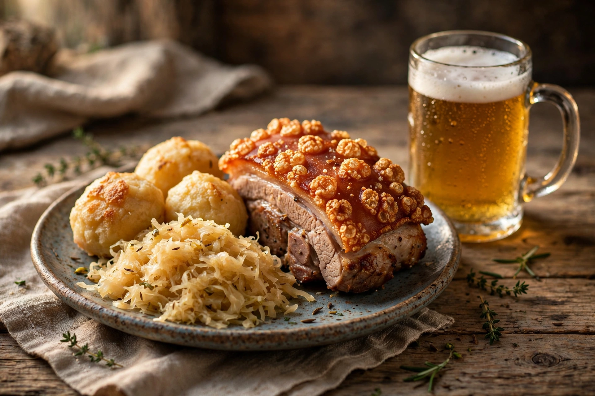 Paulaner Schweinsbraten Schweinsbraten bei Paulaner