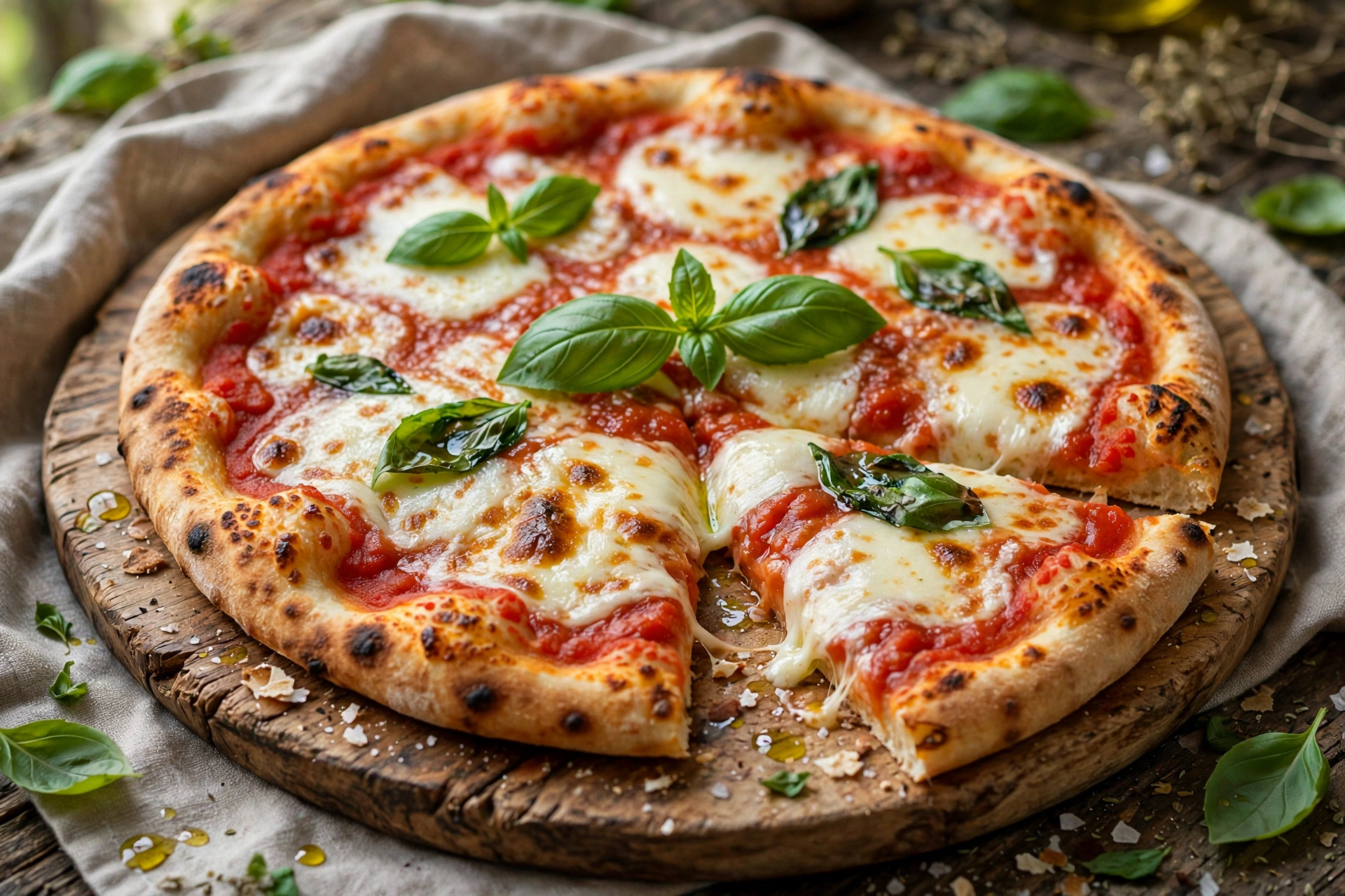 Pizza Blitz Margherita Pizza Margherita bei Pizza Blitz