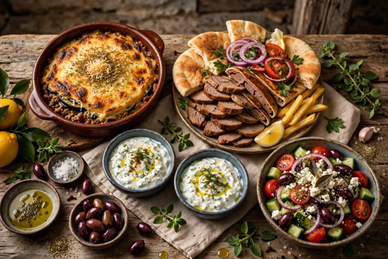 Restaurant Athen Menü – Gyros und griechische Spezialitäten
