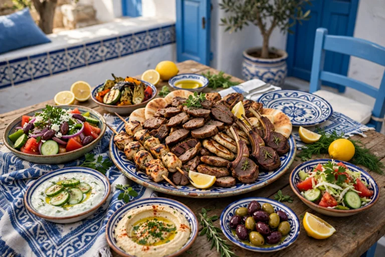 Restaurant Delphi Menü – griechische Tellergerichte