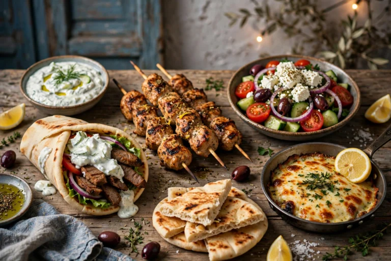 Restaurant Dionysos Menü – griechische Küche