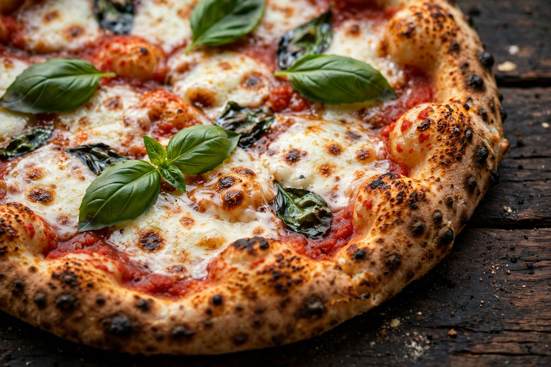 Pizza aus dem Steinofen bei San Marco