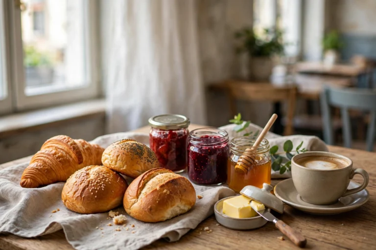 Seiffert Menü – Frühstückstisch im Café Siefert
