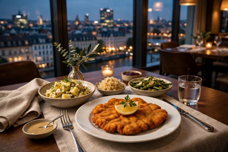 Restaurant Skyline – Speisekarte und Gerichte mit Panorama