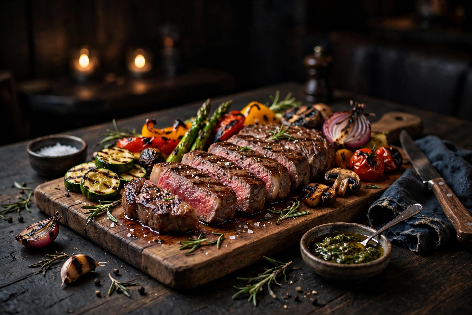 The Ash Steak Gegrilltes Steak bei The Ash